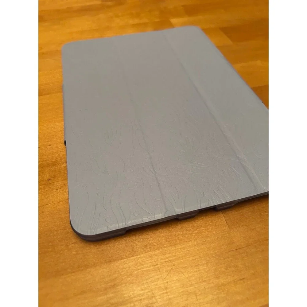 Heyday Brand Periwinkle Blue Debossed iPad Pro 4th Generation Case